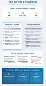 Seamless Gutter Systems: The Ultimate Guide for Tampa Homeowners in 2026