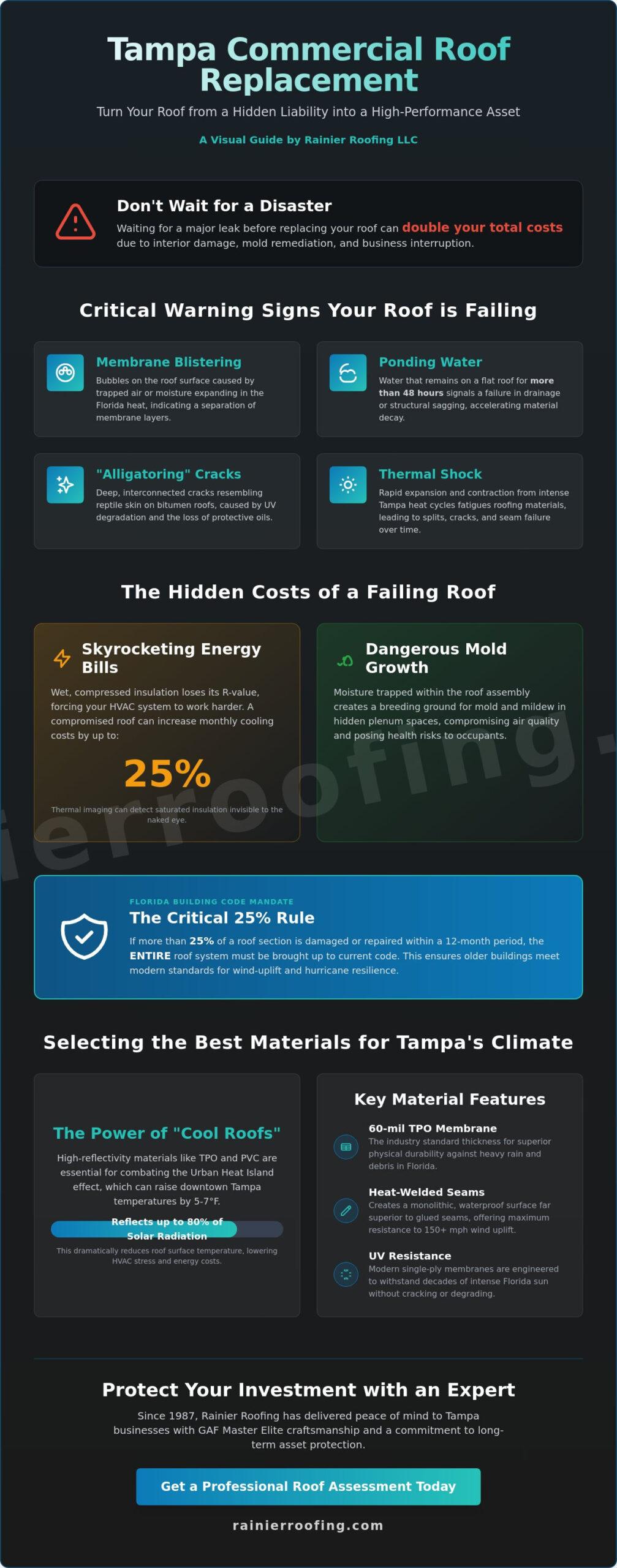 Commercial Roof Replacement in Tampa, FL: The 2026 Property Owner’s Guide