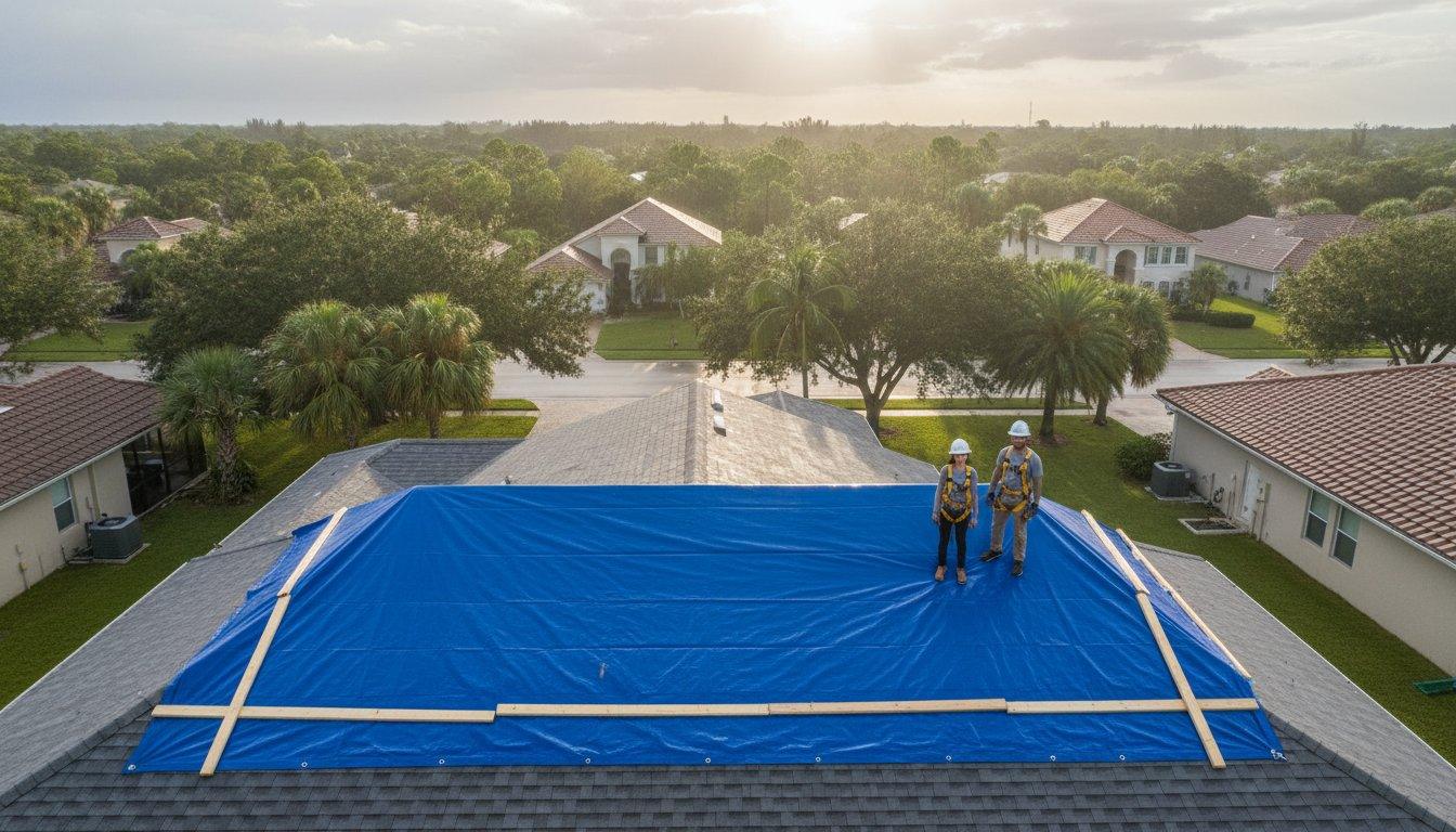 Emergency Roof Tarping: Your Guide to Immediate Protection in Tampa