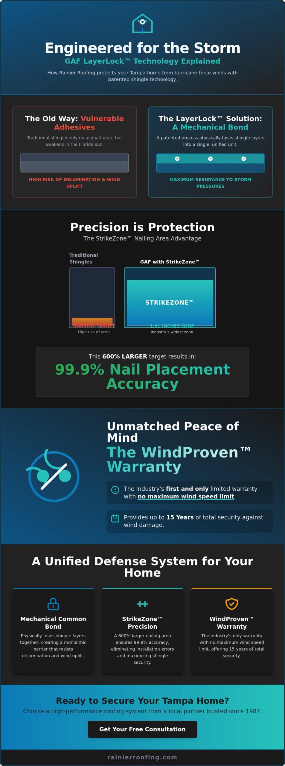 GAF LayerLock Technology: Protecting Tampa Homes Against 2026 Storms