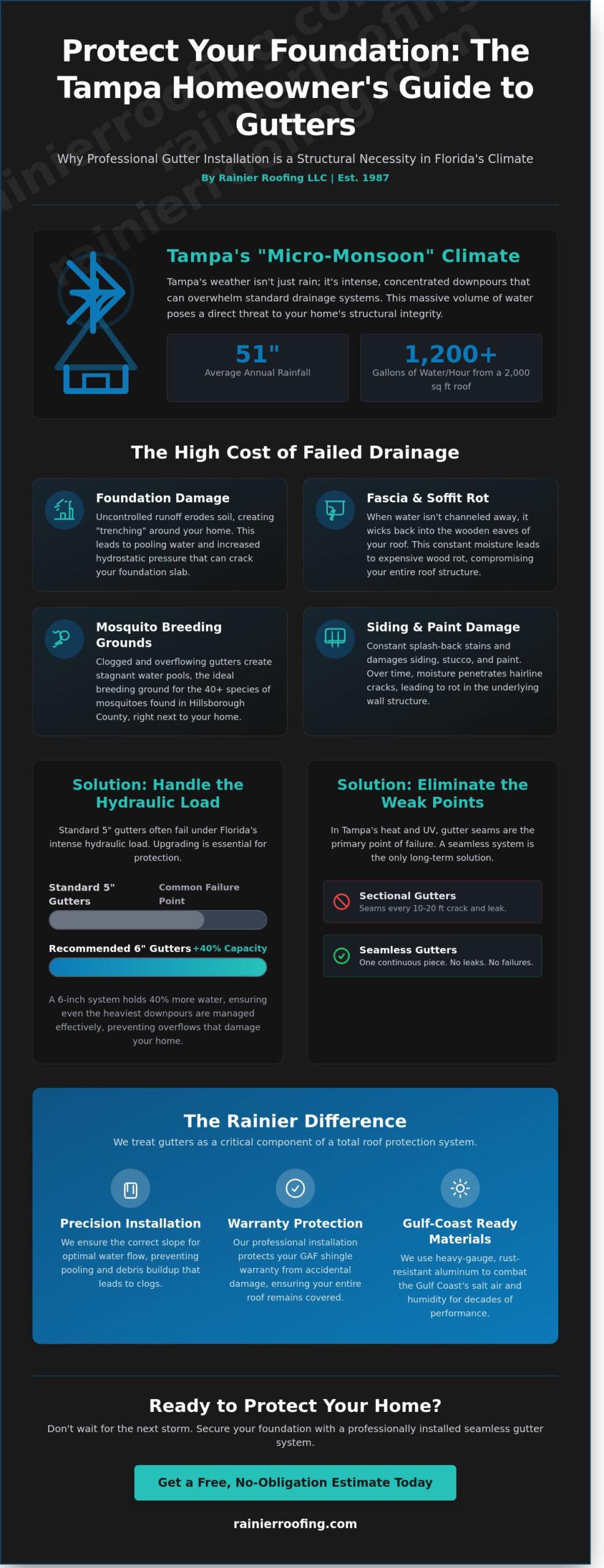 Gutter Installation in Tampa, FL: The 2026 Homeowner’s Protection Guide