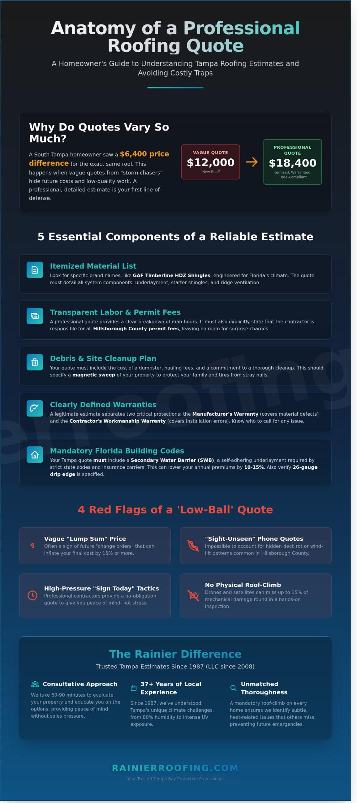 How to Get and Evaluate Free Roofing Estimates in Tampa (2026 Guide)