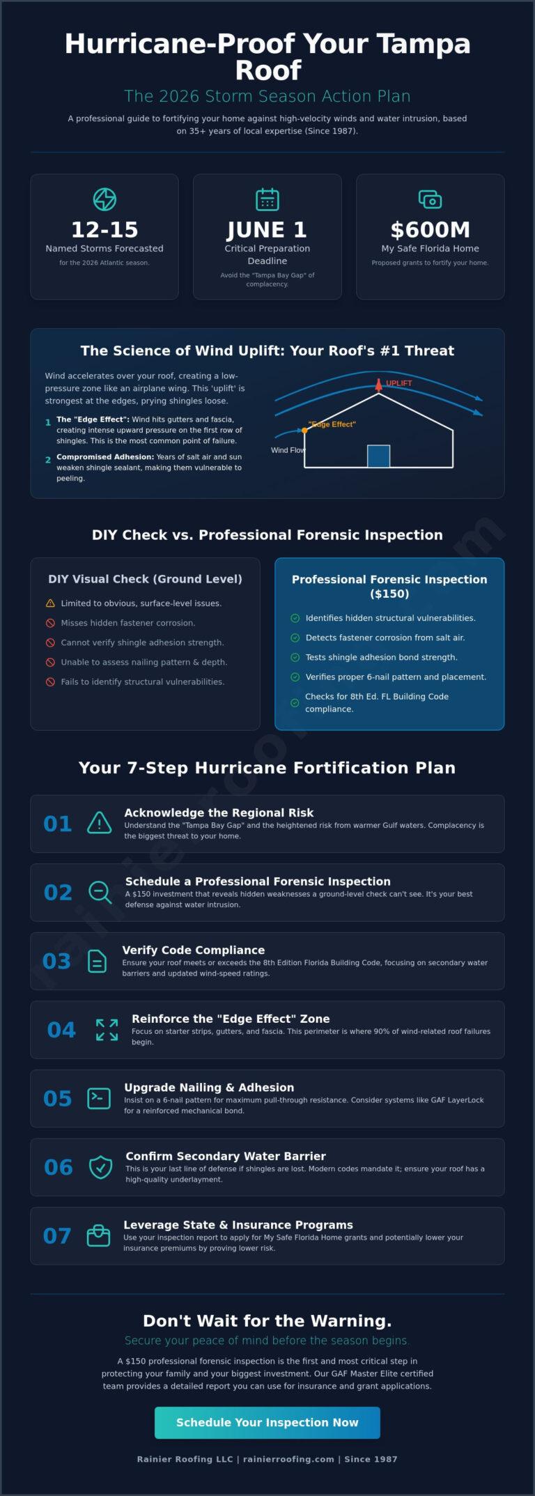 How To Prepare Your Roof For A Hurricane | Rainier Roofing