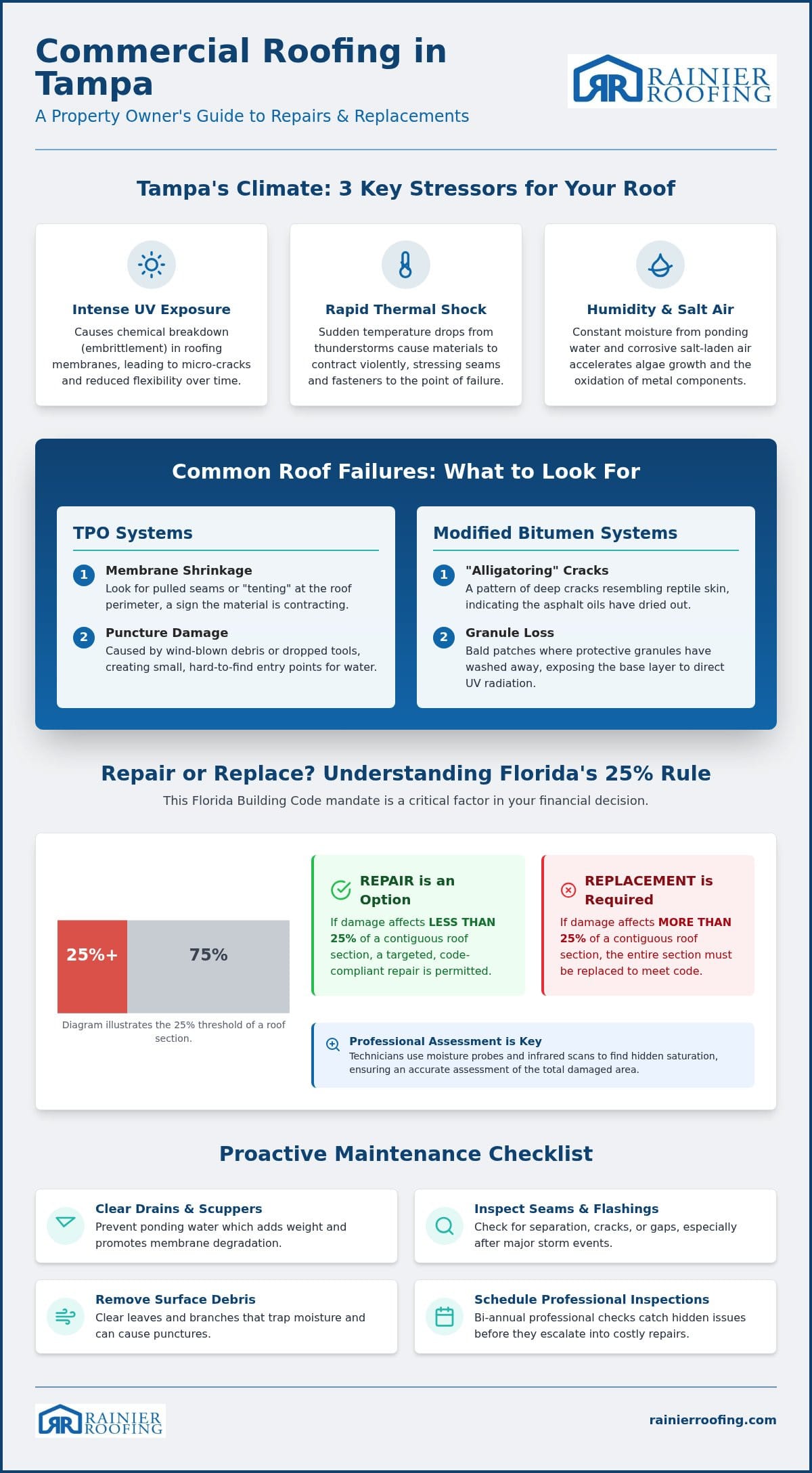 Commercial Roof Repair in Tampa: Protecting Your Business Assets in 2026