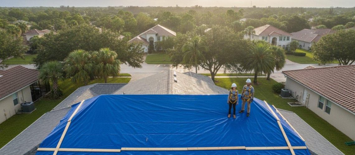 Emergency Roof Tarping: Your Guide to Immediate Protection in Tampa